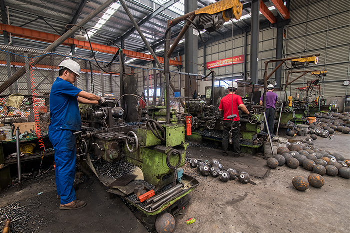 拉萨网架配件车间